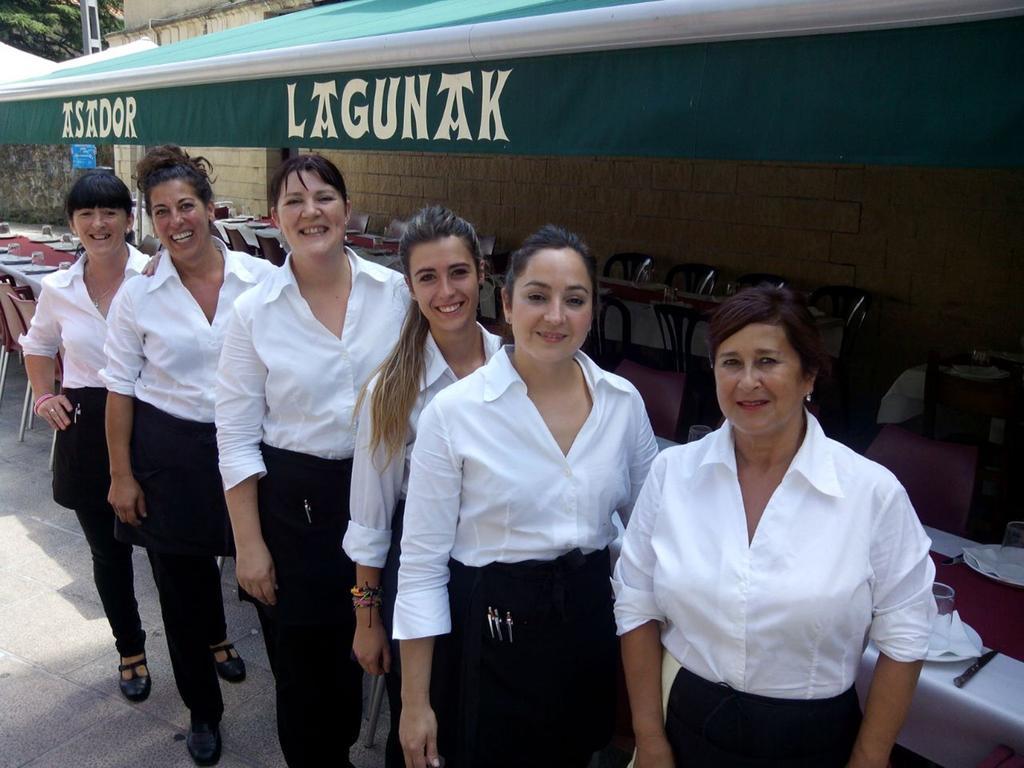 Pension Lagunak Zarautz Exterior foto